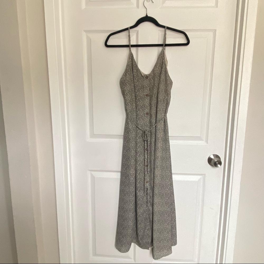 Sienna Sky Leopard Women’s Large  spaghetti strap dress